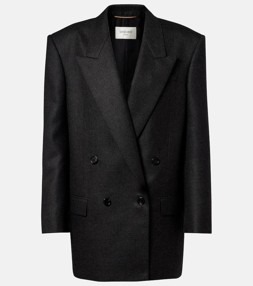saint laurent cashmere blazer