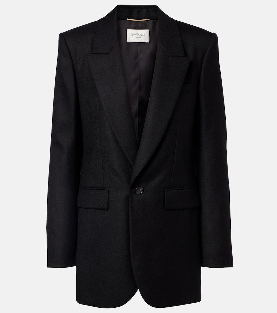 saint laurent cashmere blazer