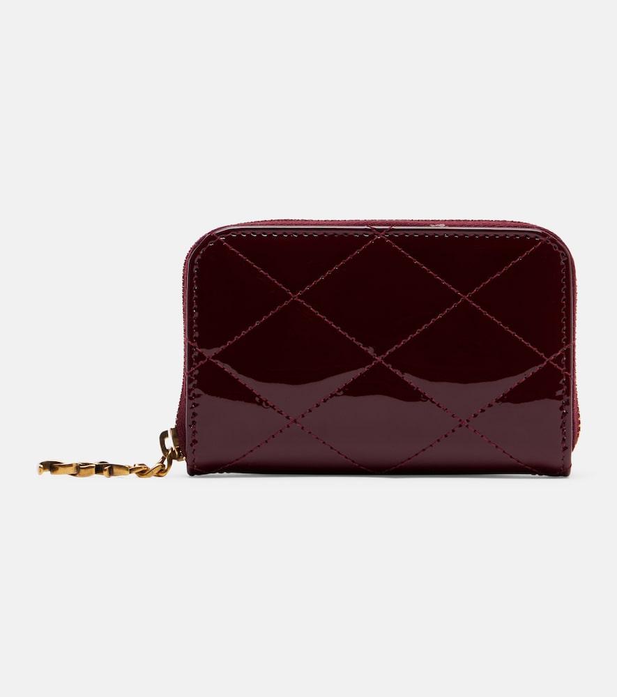 saint laurent cassandre bijou patent leather wallet