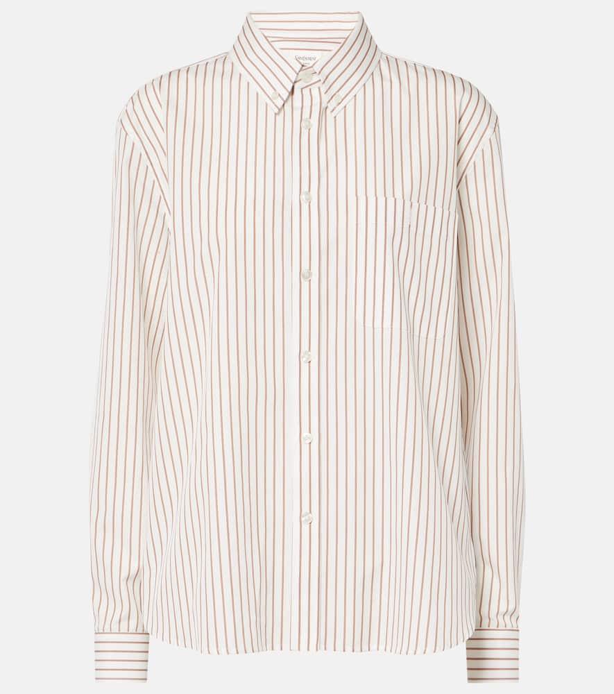saint laurent cassandre cotton shirt