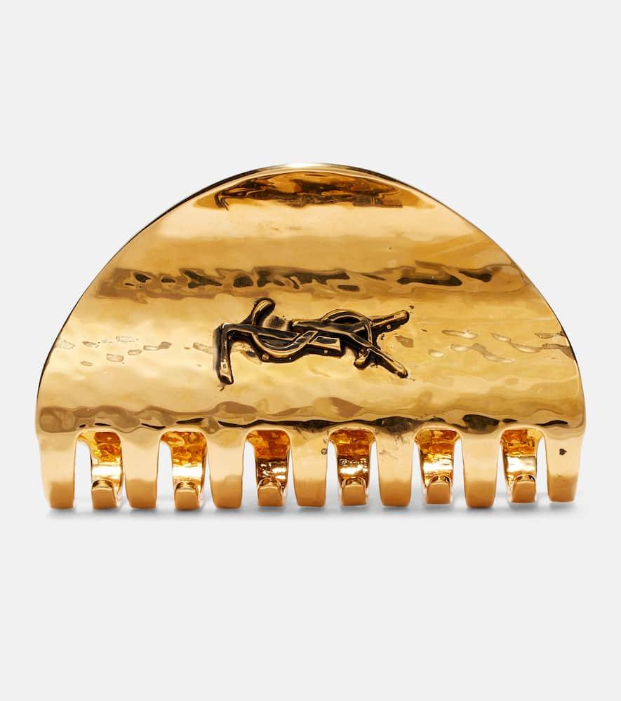 saint laurent cassandre hair clip