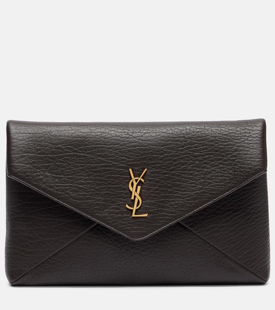 saint laurent cassandre leather pouch