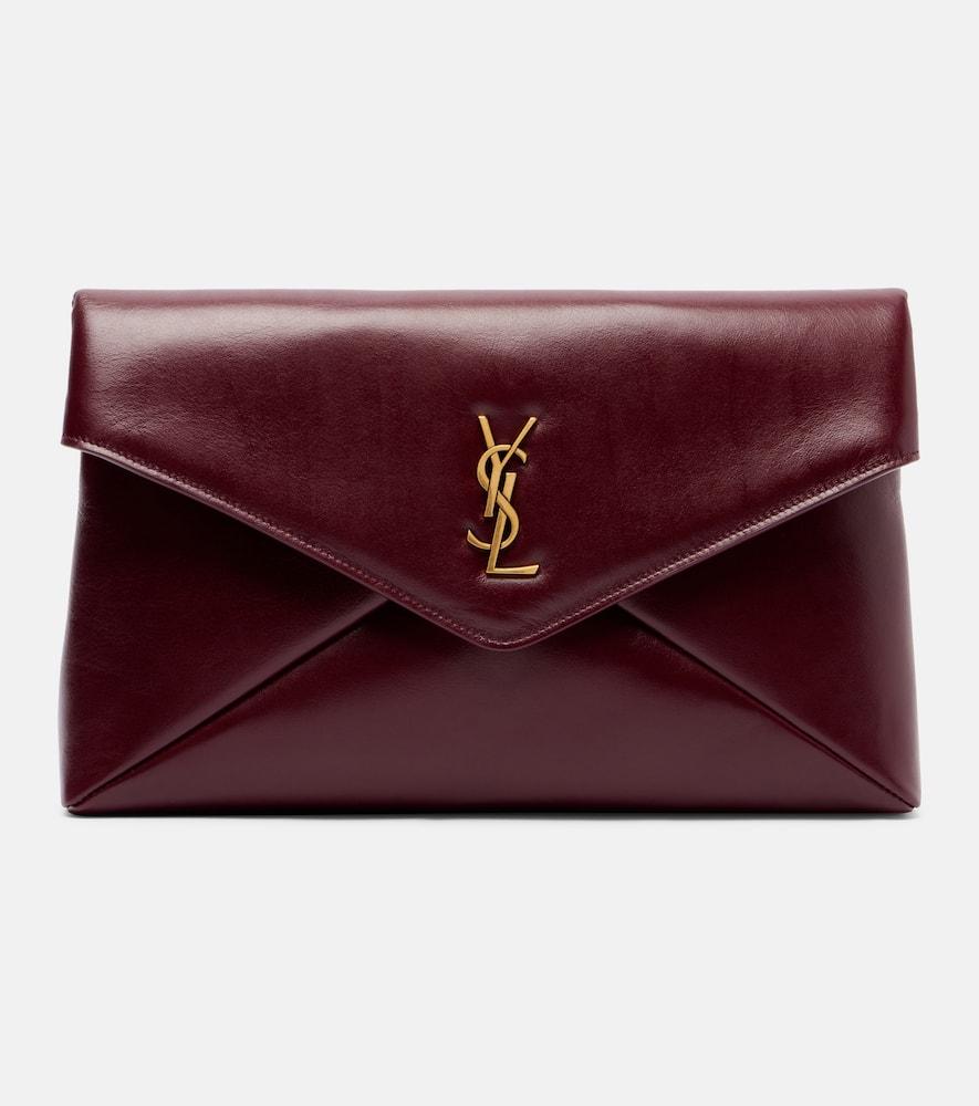saint laurent cassandre leather pouch