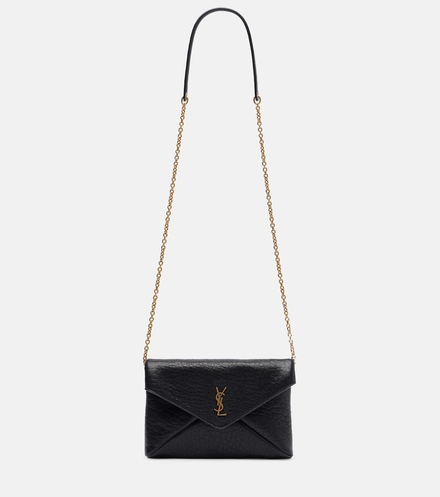 saint laurent cassandre leather shoulder bag