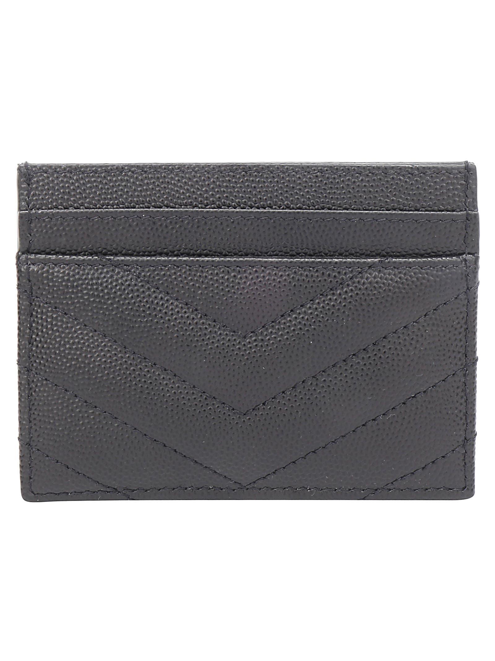 saint laurent cassandre matelassè card holder