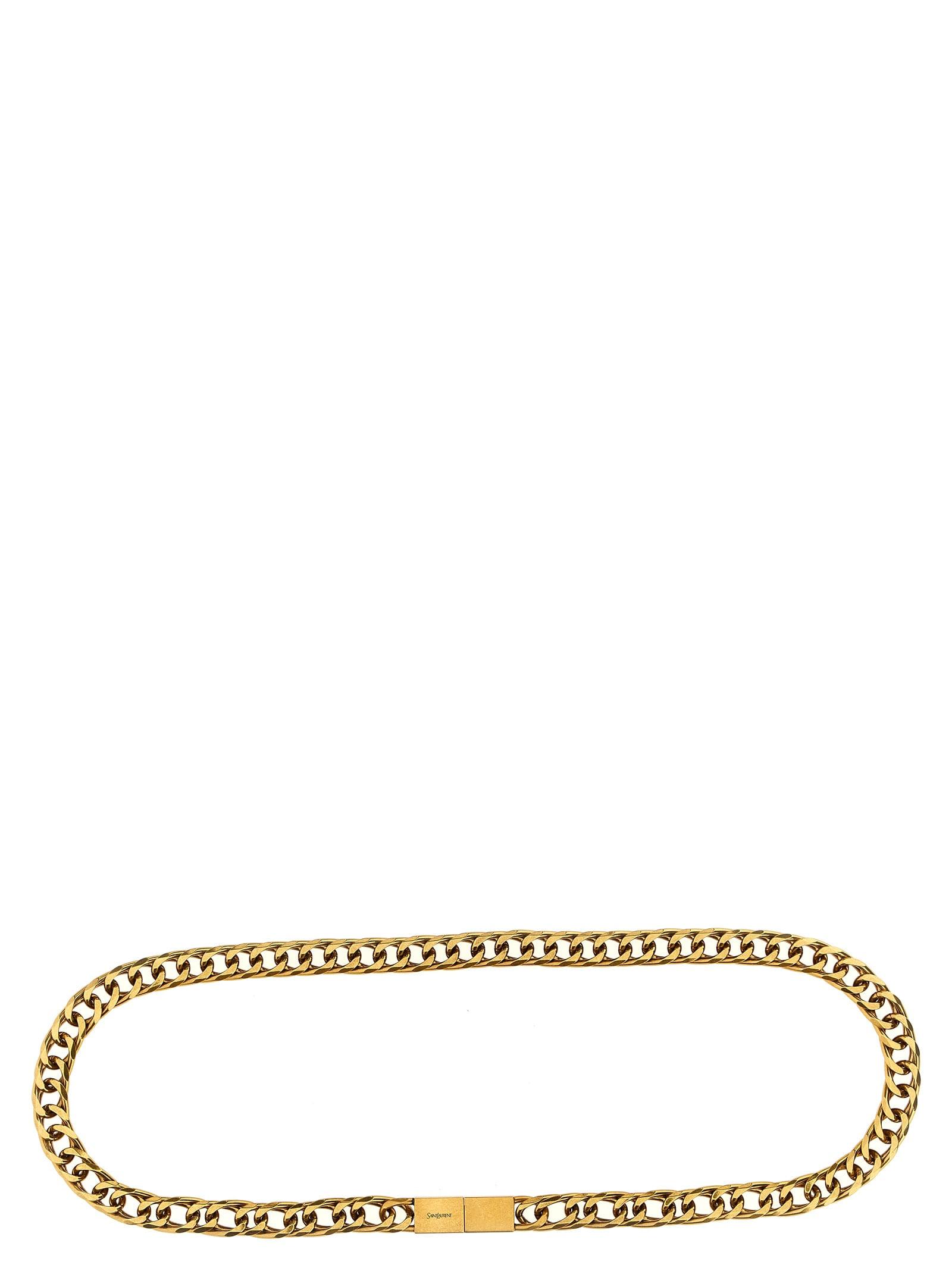 saint laurent chain belt