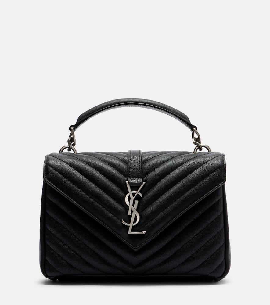 saint laurent collège medium leather shoulder bag