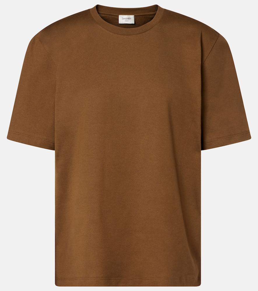 saint laurent cotton jersey t