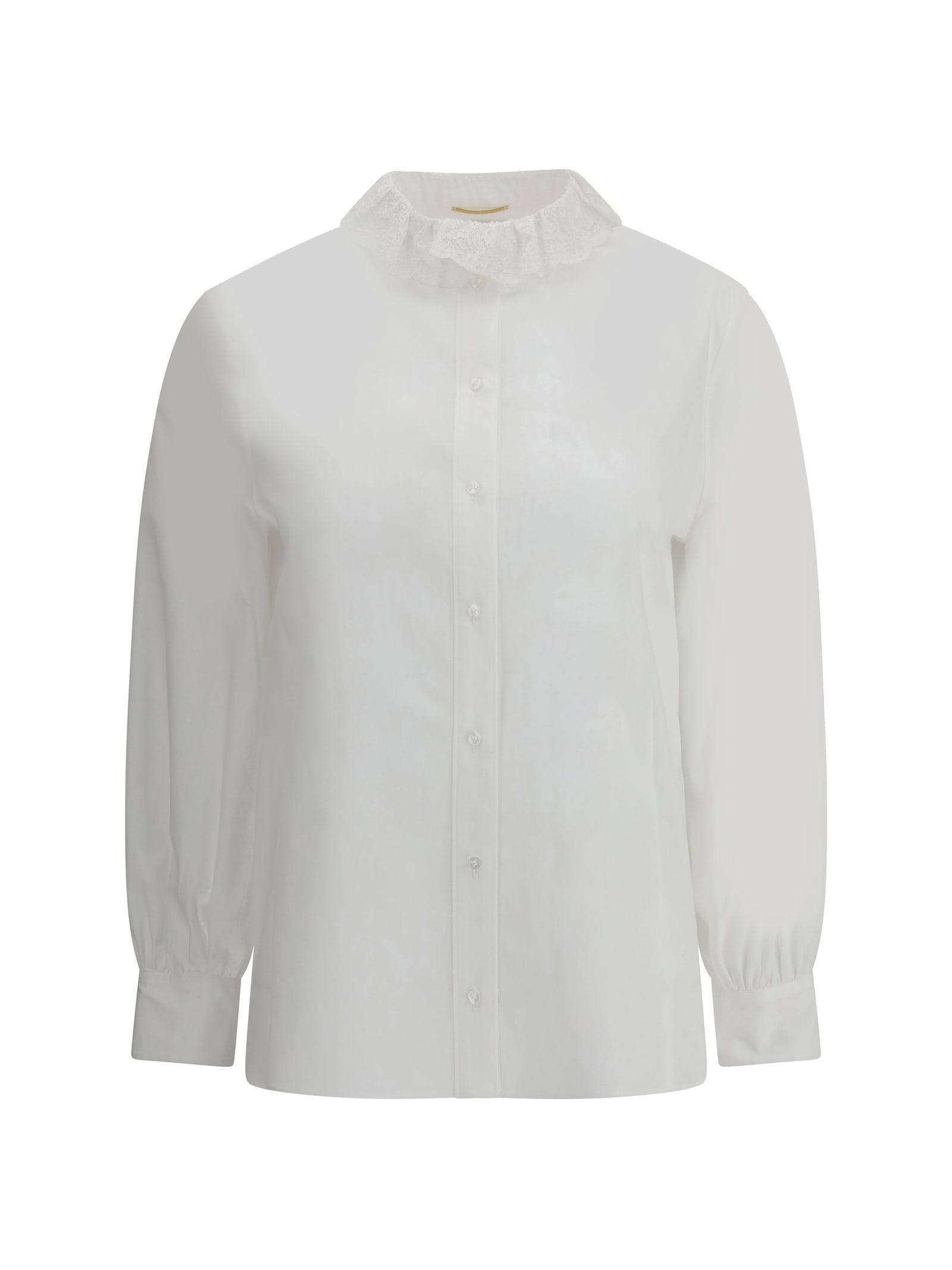 saint laurent cotton poplin shirt