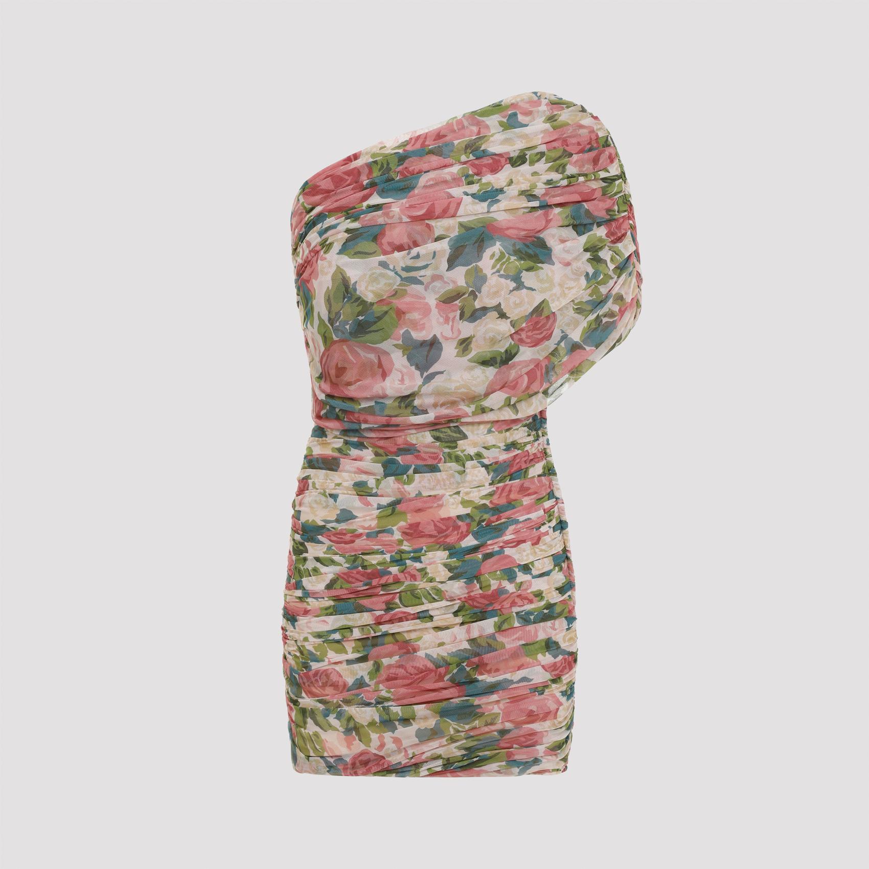 saint laurent dress multicolour polyamide - women