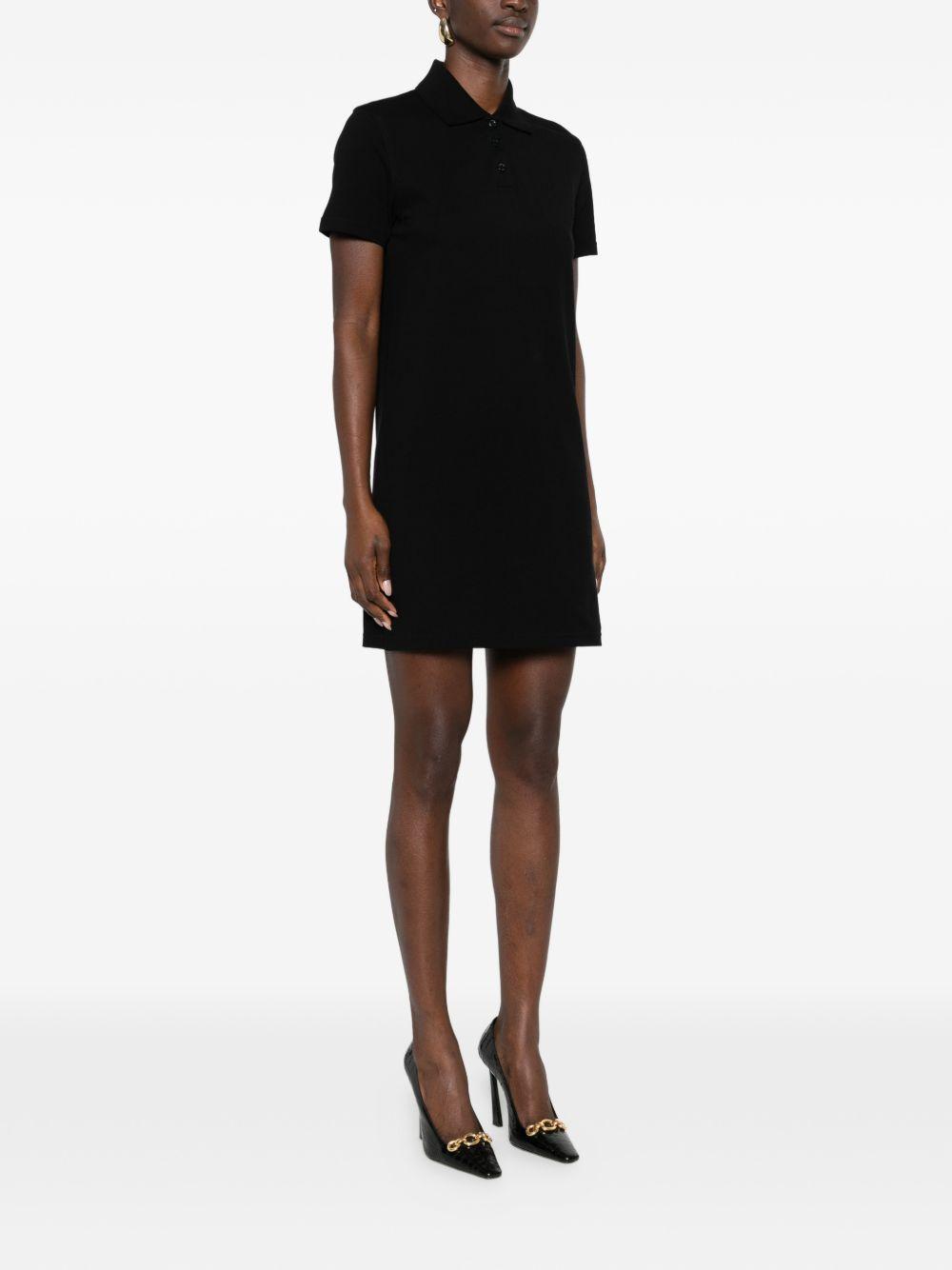 saint laurent dresses black cotton - women