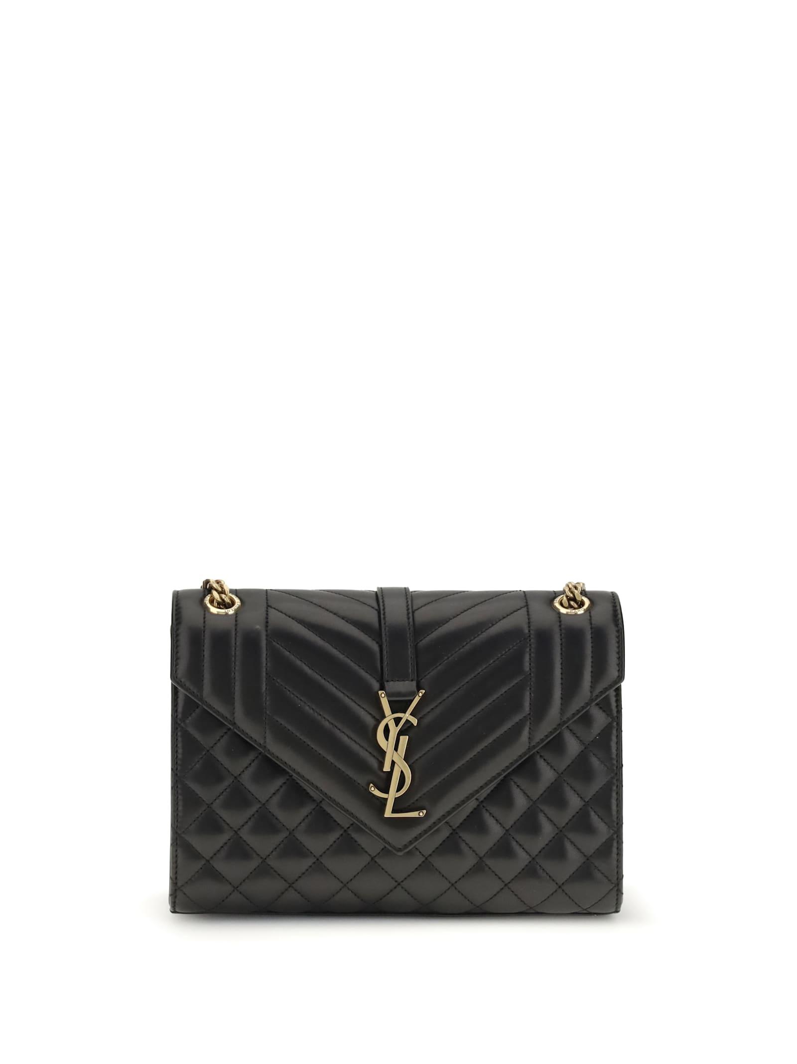 saint laurent envelope medium shoulder bag