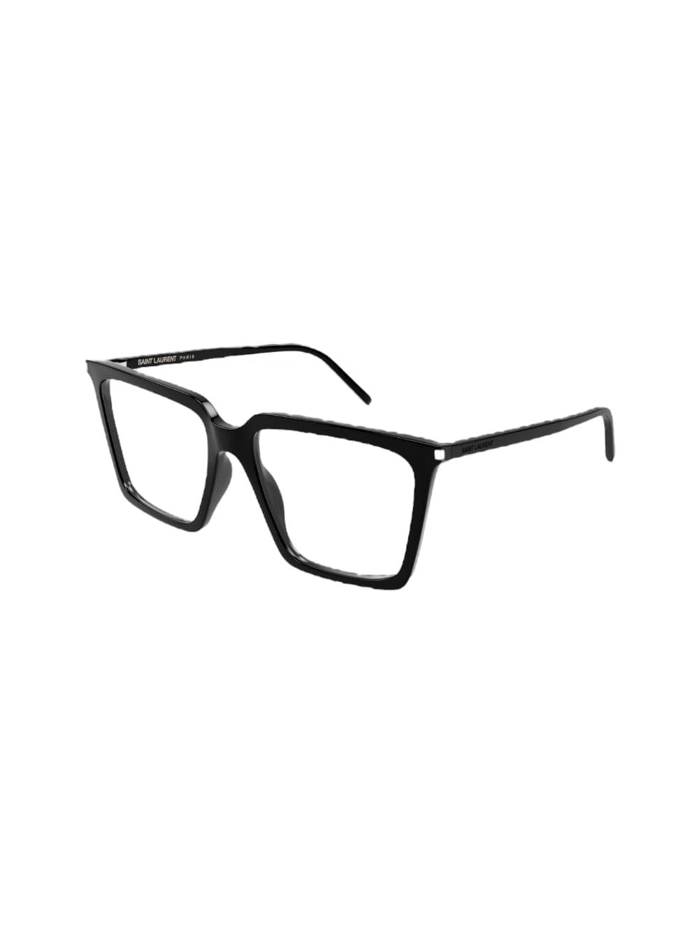 saint laurent eyewear sl 474 - black glasses