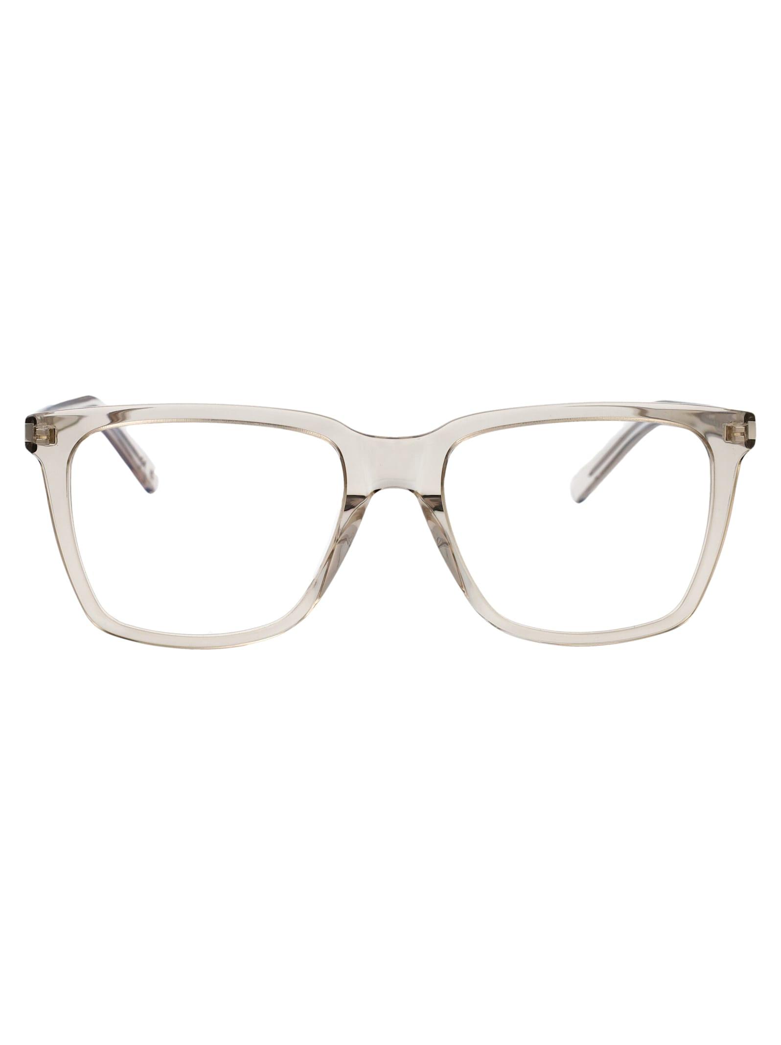 saint laurent eyewear sl 717 slim glasses