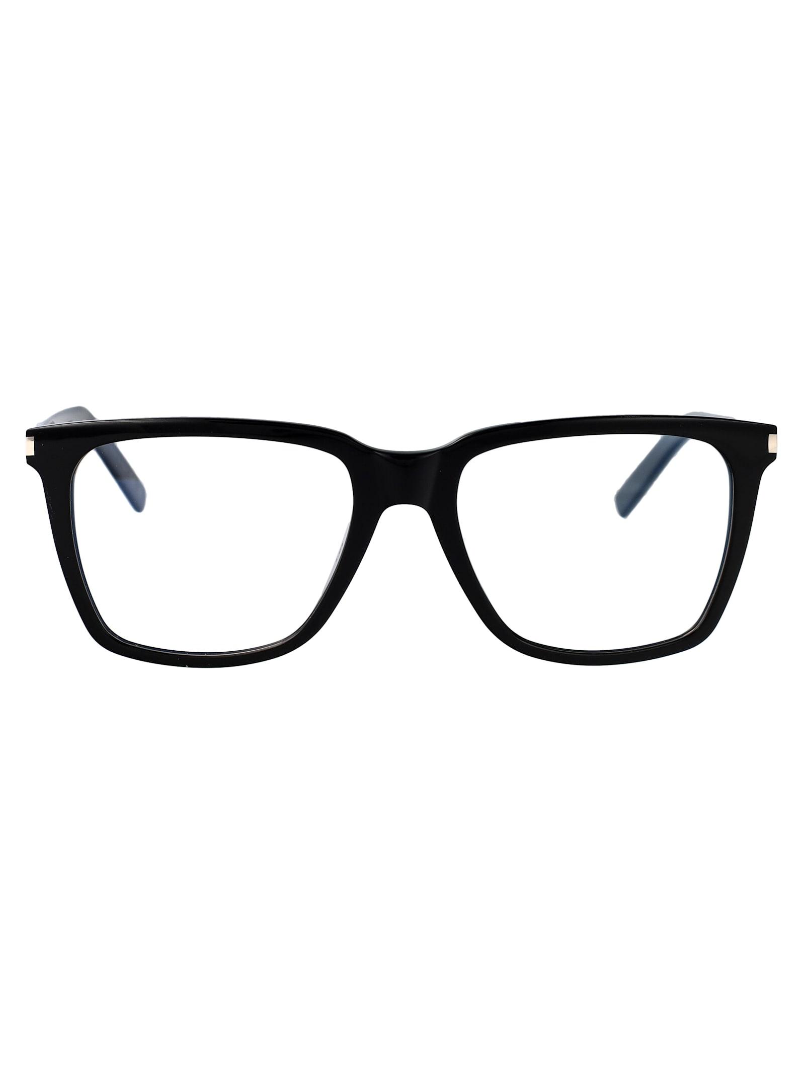 saint laurent eyewear sl 717 slim glasses