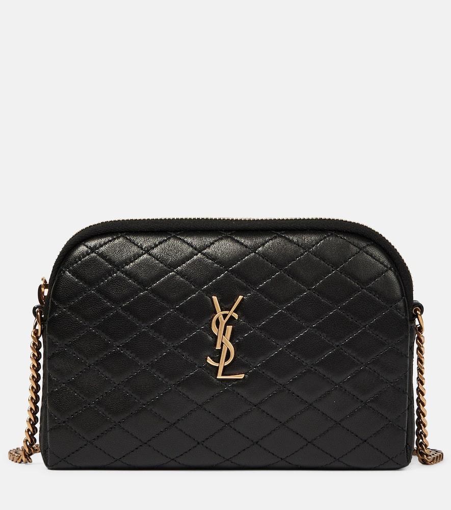 saint laurent gaby quilted leather shoulder bag
