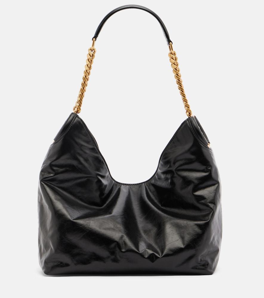 saint laurent hortense small leather shoulder bag