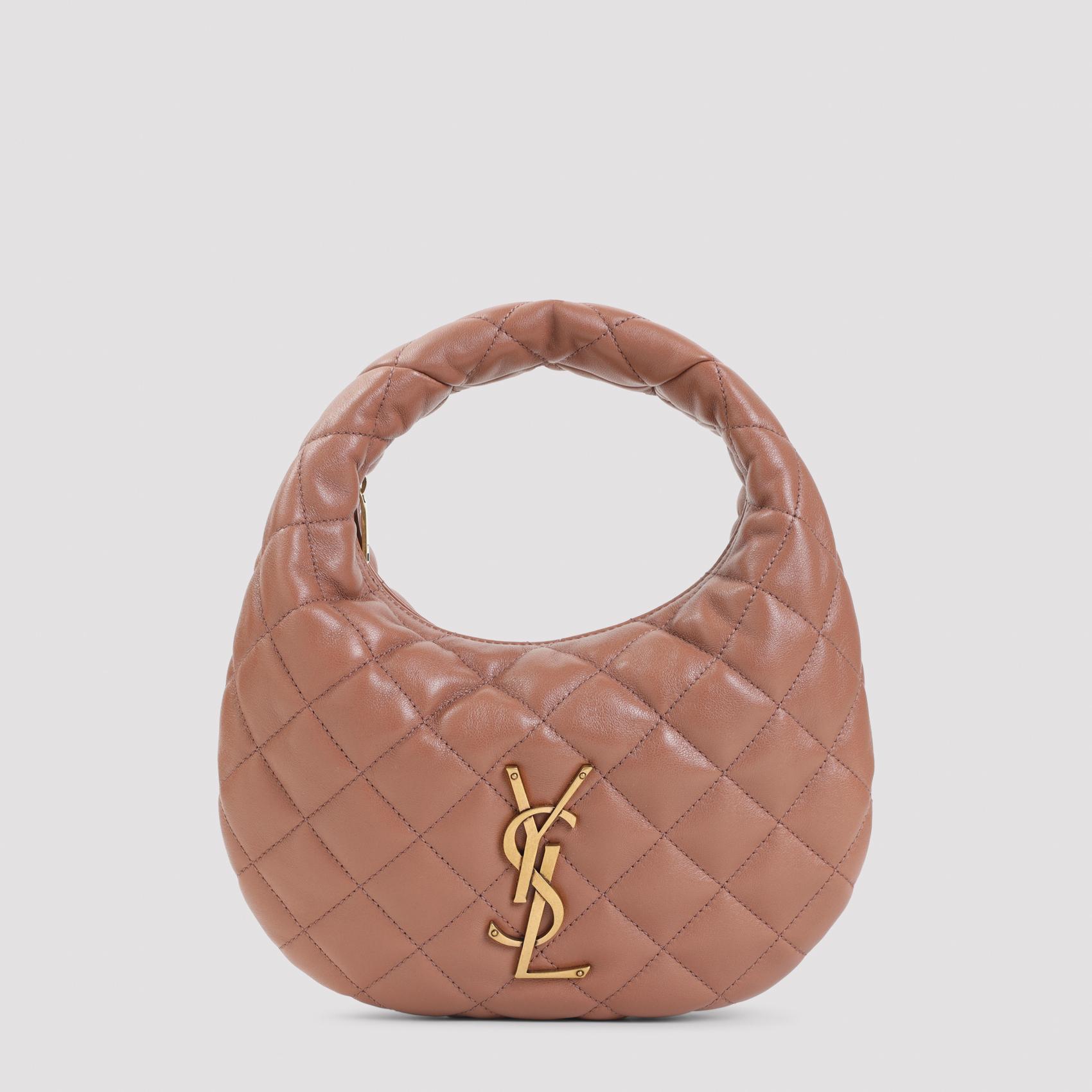 saint laurent icarino handbag yellow & orange leather bag - women