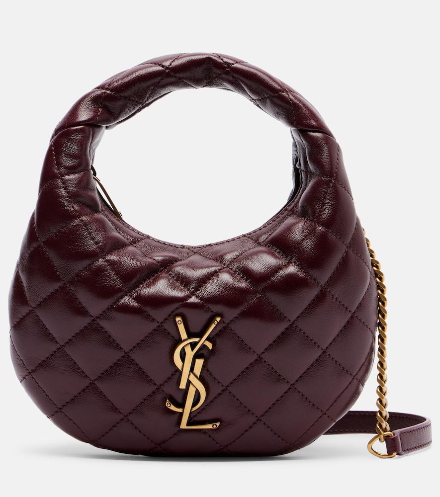 saint laurent icarino mini leather top