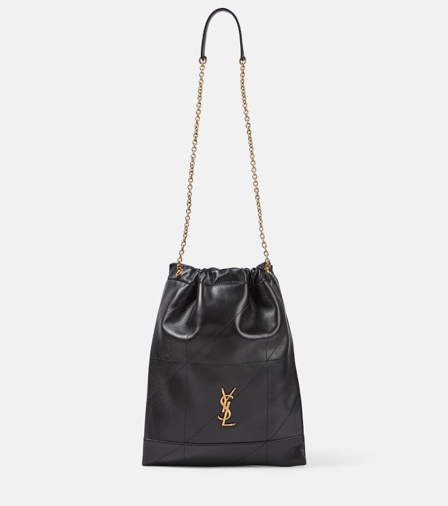saint laurent jamie pochon leather shoulder bag