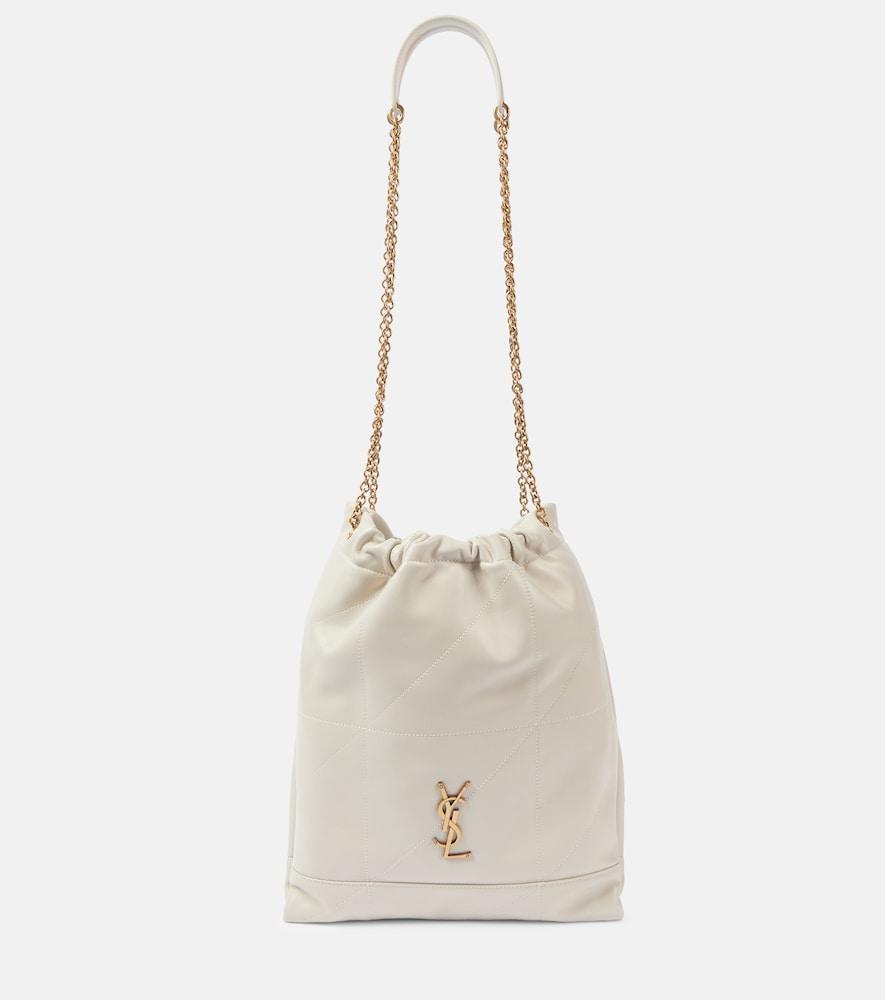 saint laurent jamie pochon leather tote bag