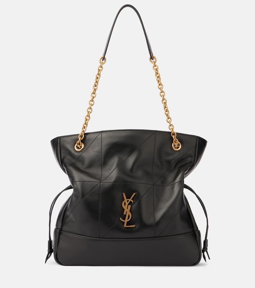 saint laurent jamie shopping small leather tote bag