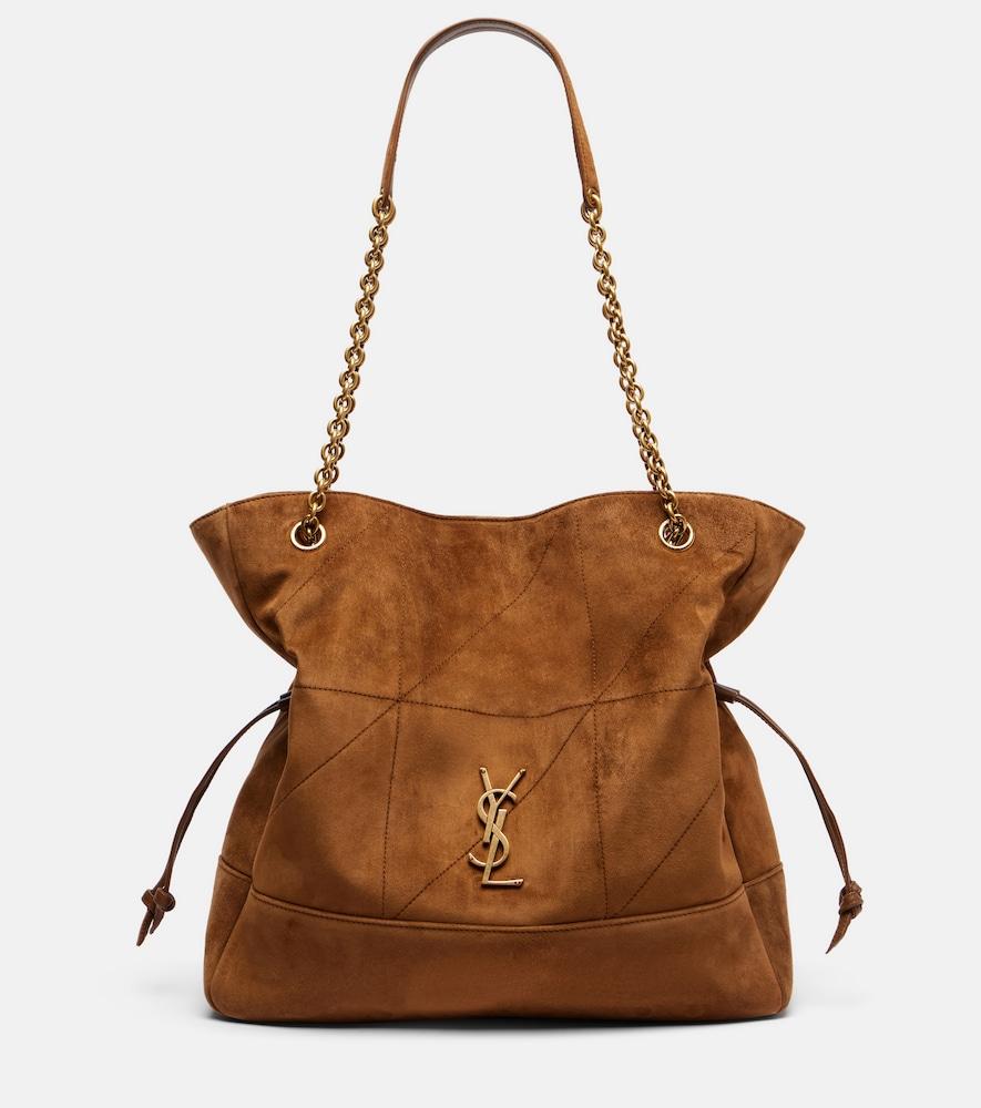 saint laurent jamie shopping suede tote bag