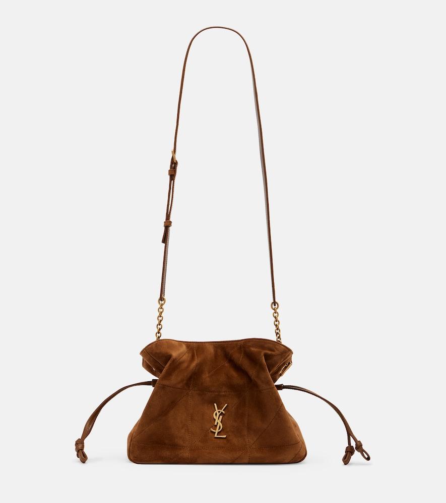 saint laurent jamie small suede shoulder bag
