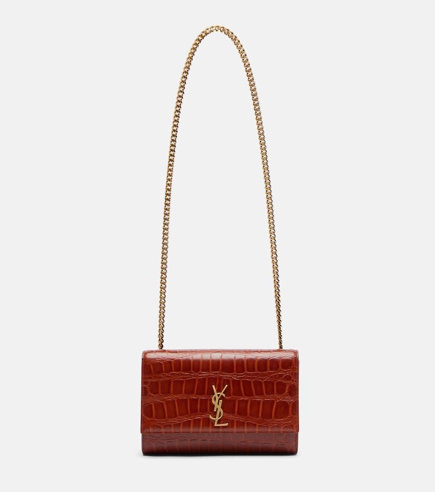 saint laurent kate small croc