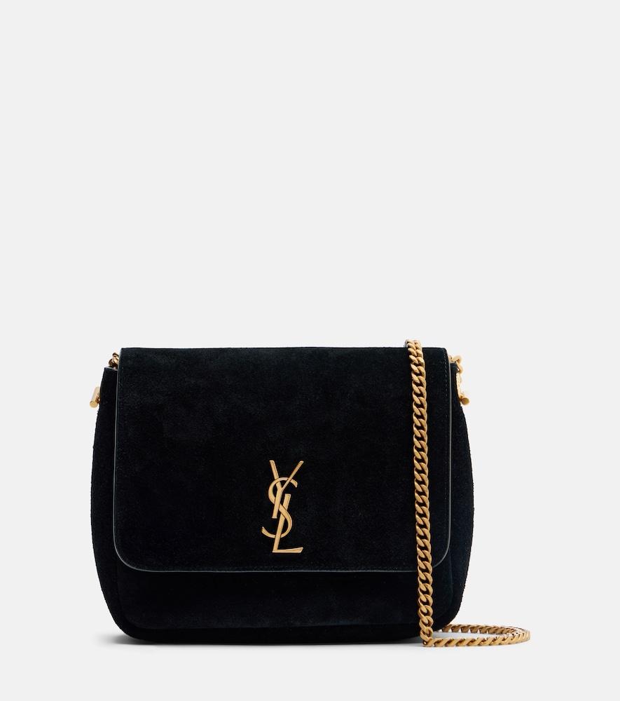 saint laurent kate suede shoulder bag