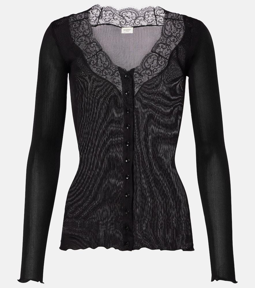 saint laurent lace