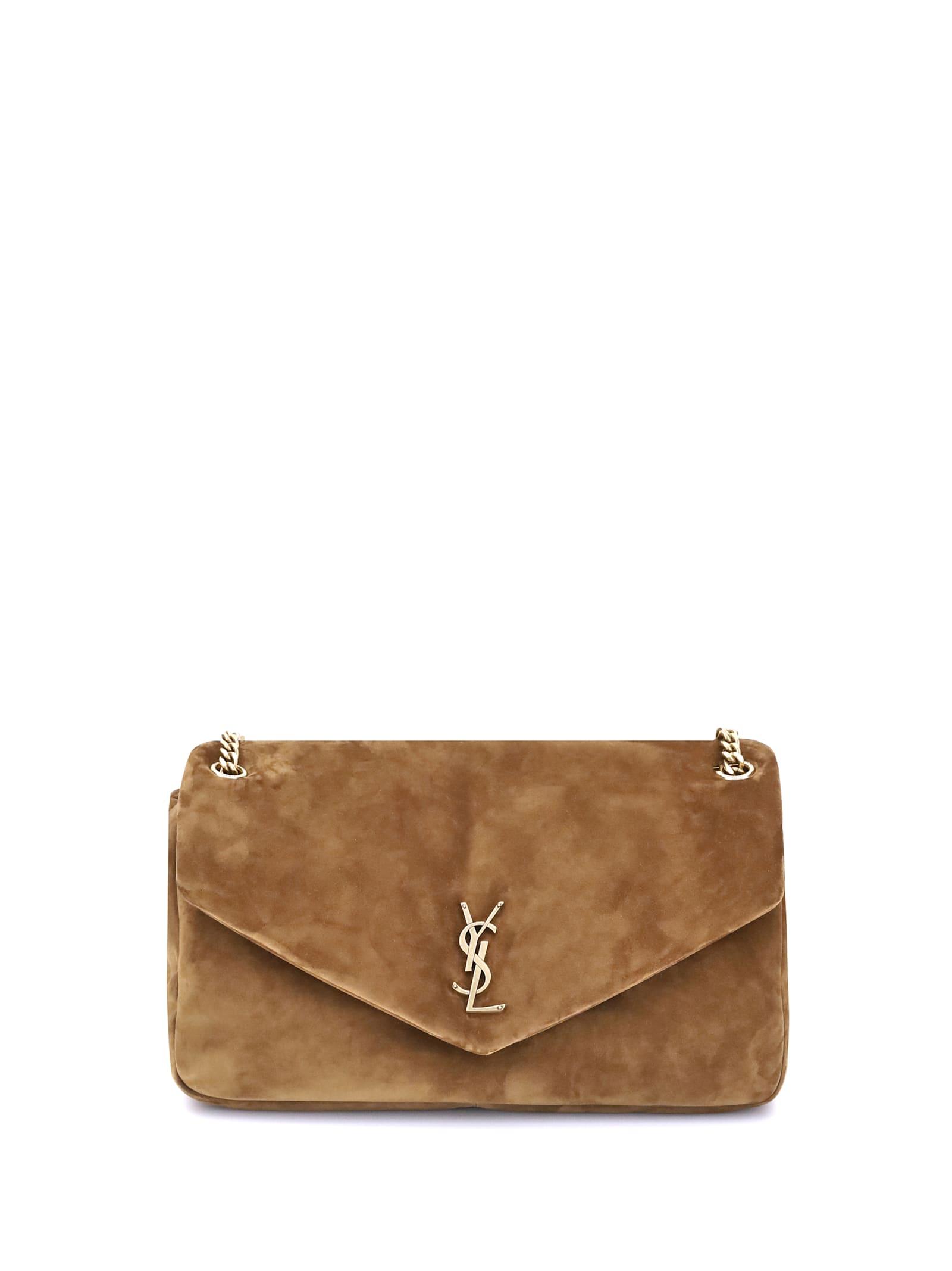 saint laurent large calypso shoulder bag
