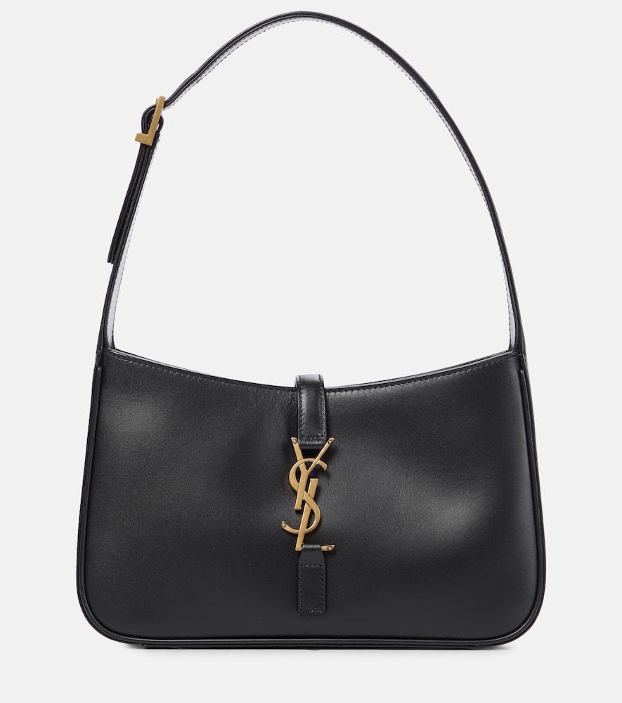 saint laurent le 5 à 7 leather shoulder bag