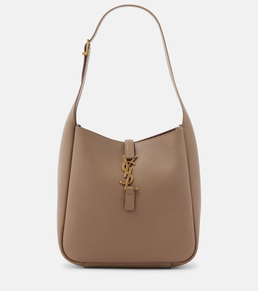 saint laurent le 5 à 7 small leather shoulder bag