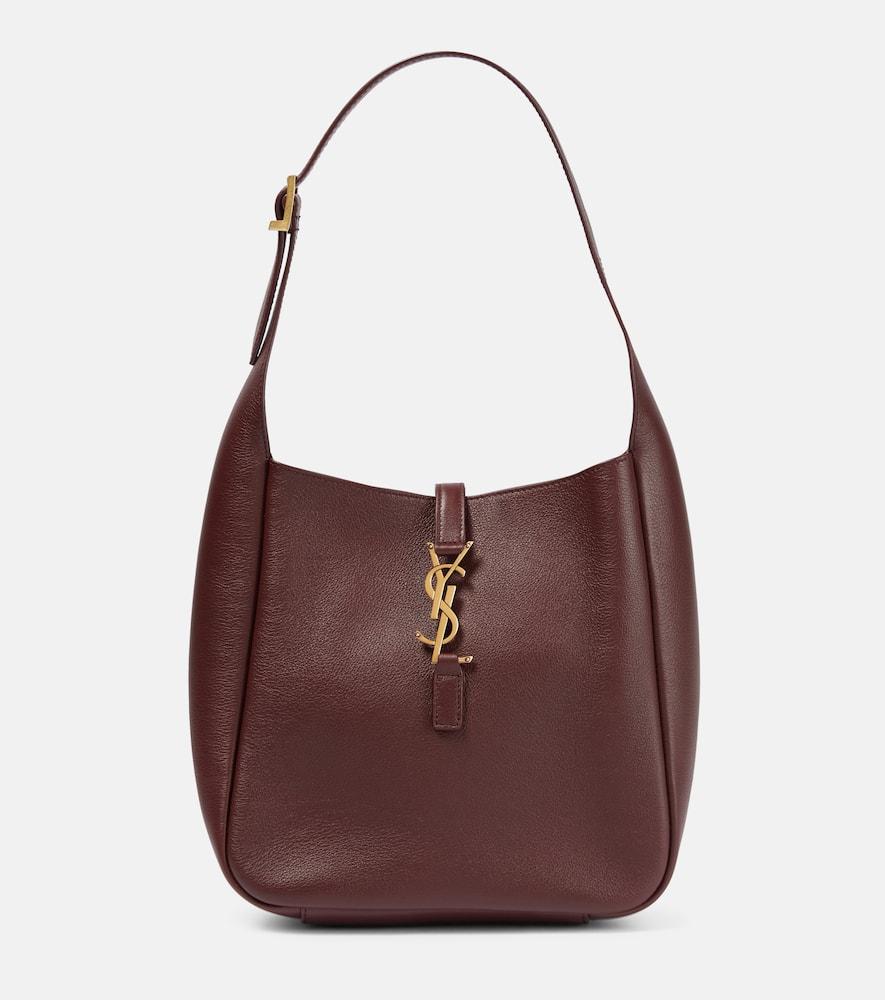 saint laurent le 5 à 7 small leather shoulder bag