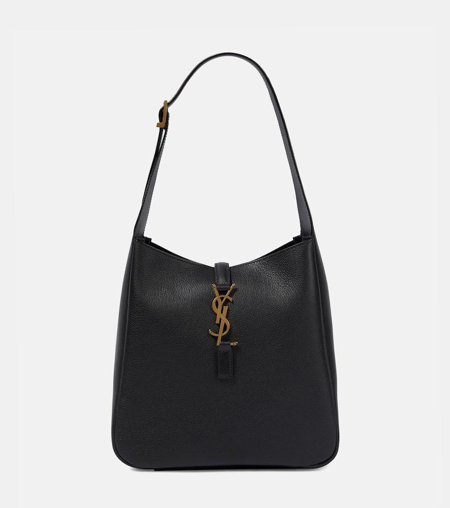 saint laurent le 5 à 7 small leather shoulder bag