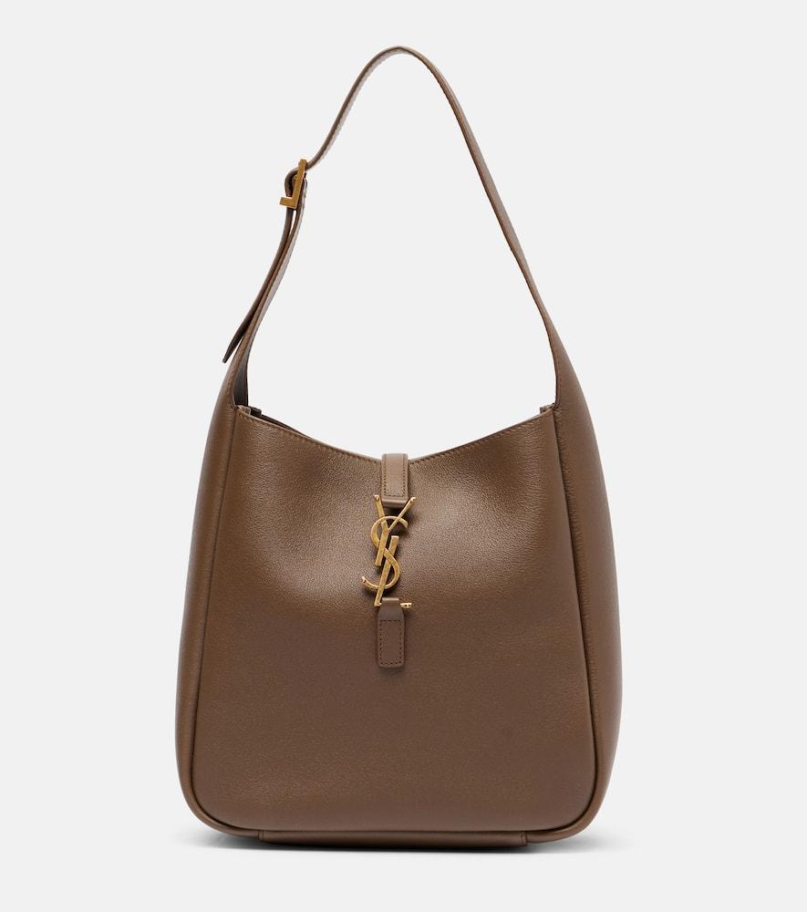 saint laurent le 5 à 7 supple small leather shoulder bag