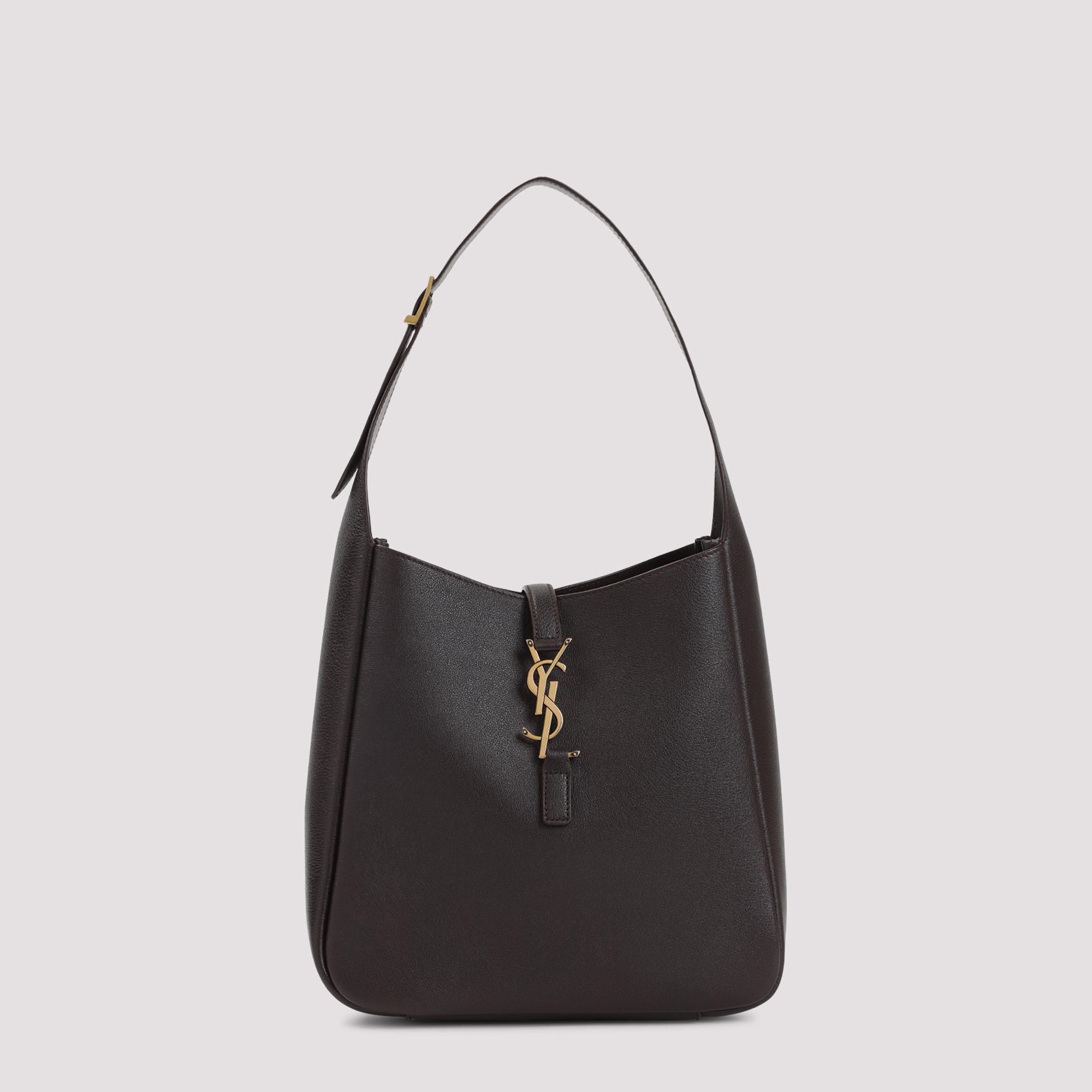 saint laurent le 5a7 handbag brown leather bag - women