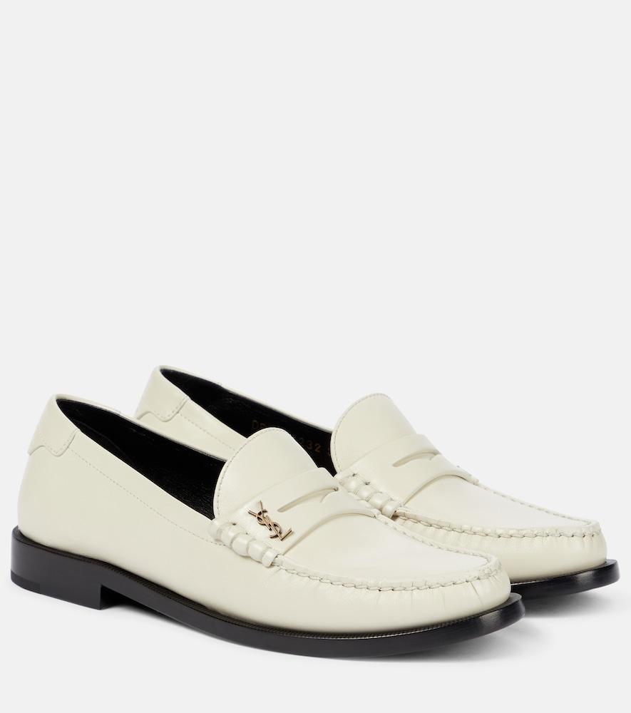 saint laurent le loafer leather loafers