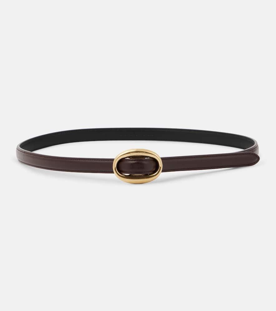 saint laurent leather belt