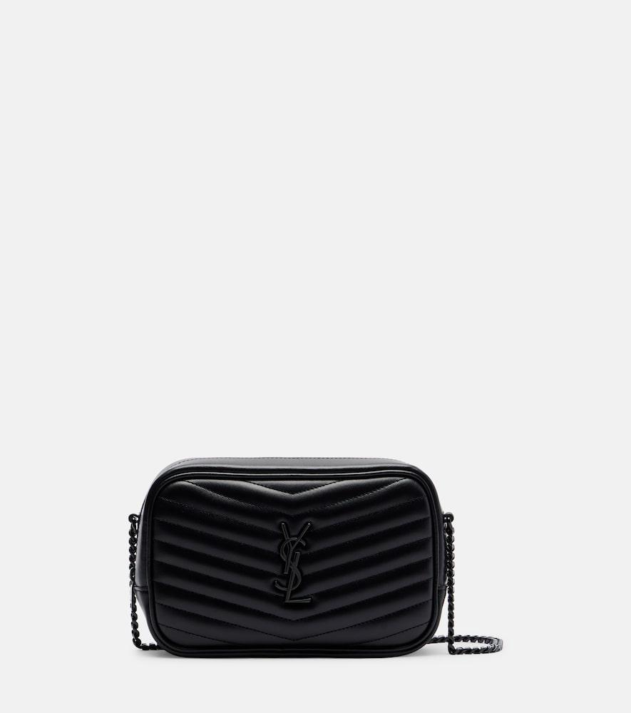 saint laurent lou mini leather shoulder bag