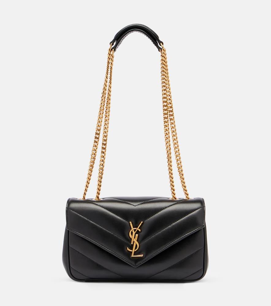 saint laurent loulou small leather shoulder bag