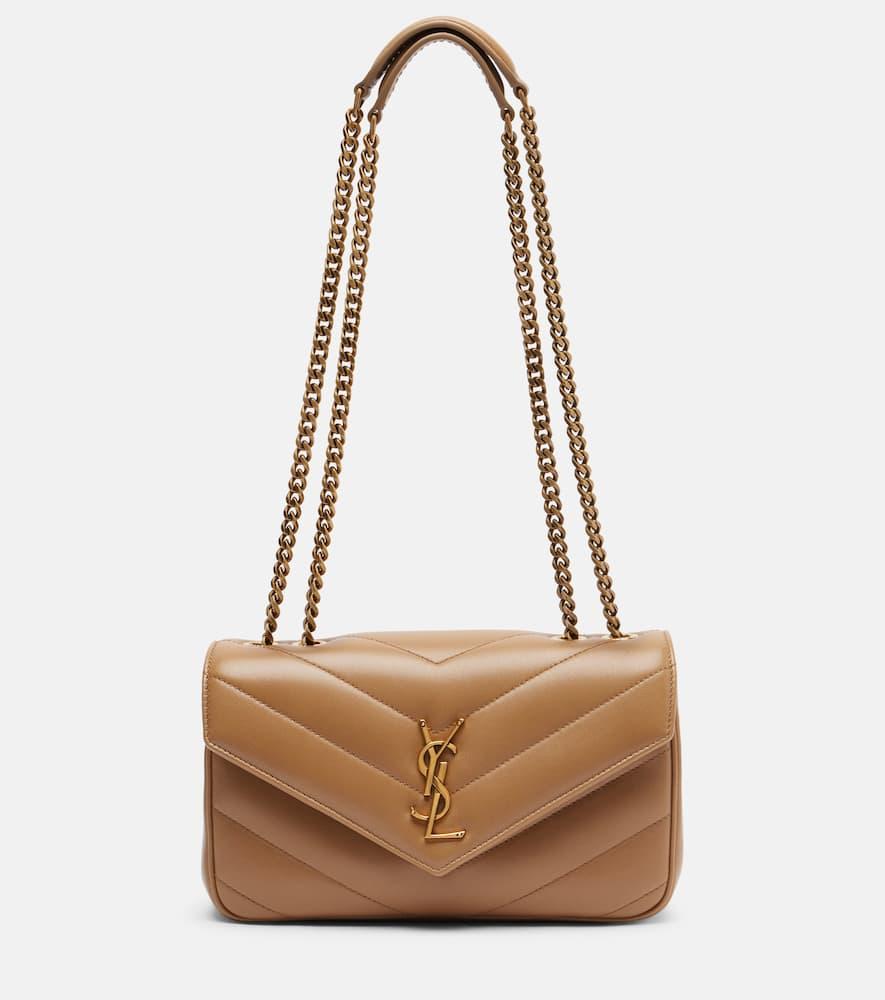 saint laurent loulou small leather shoulder bag