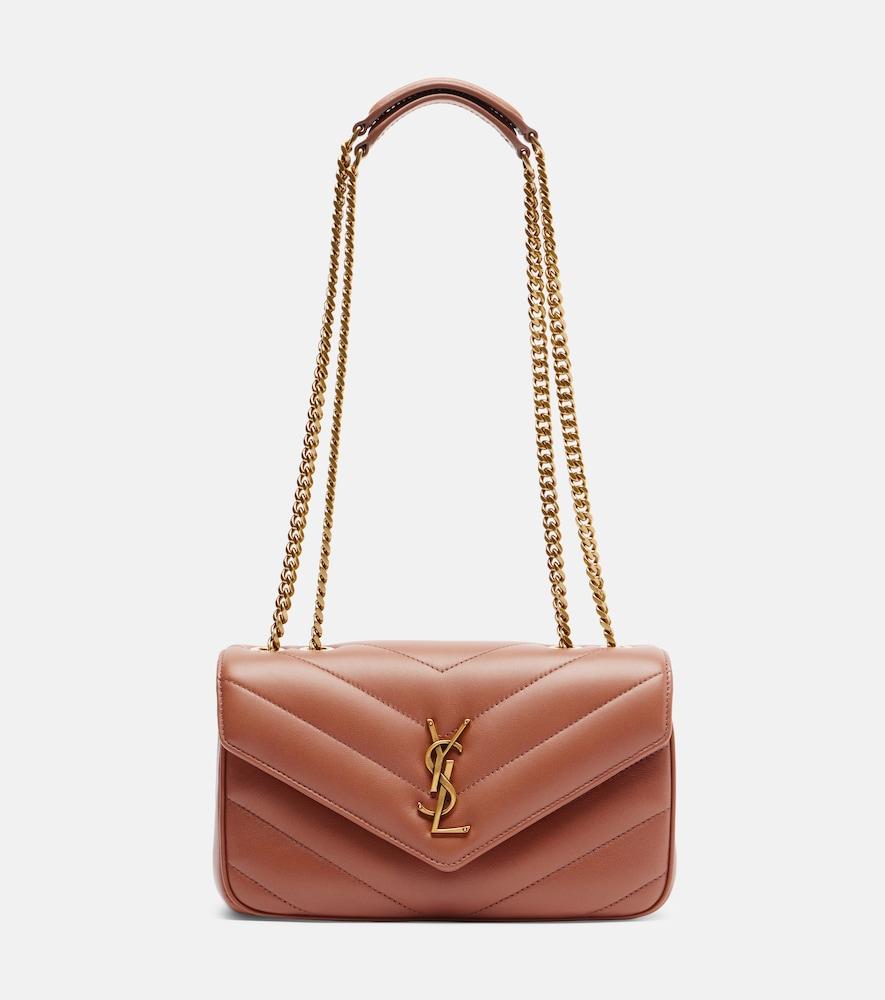 saint laurent loulou small leather shoulder bag