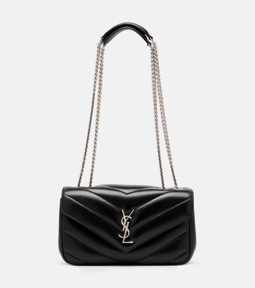 saint laurent loulou small leather shoulder bag