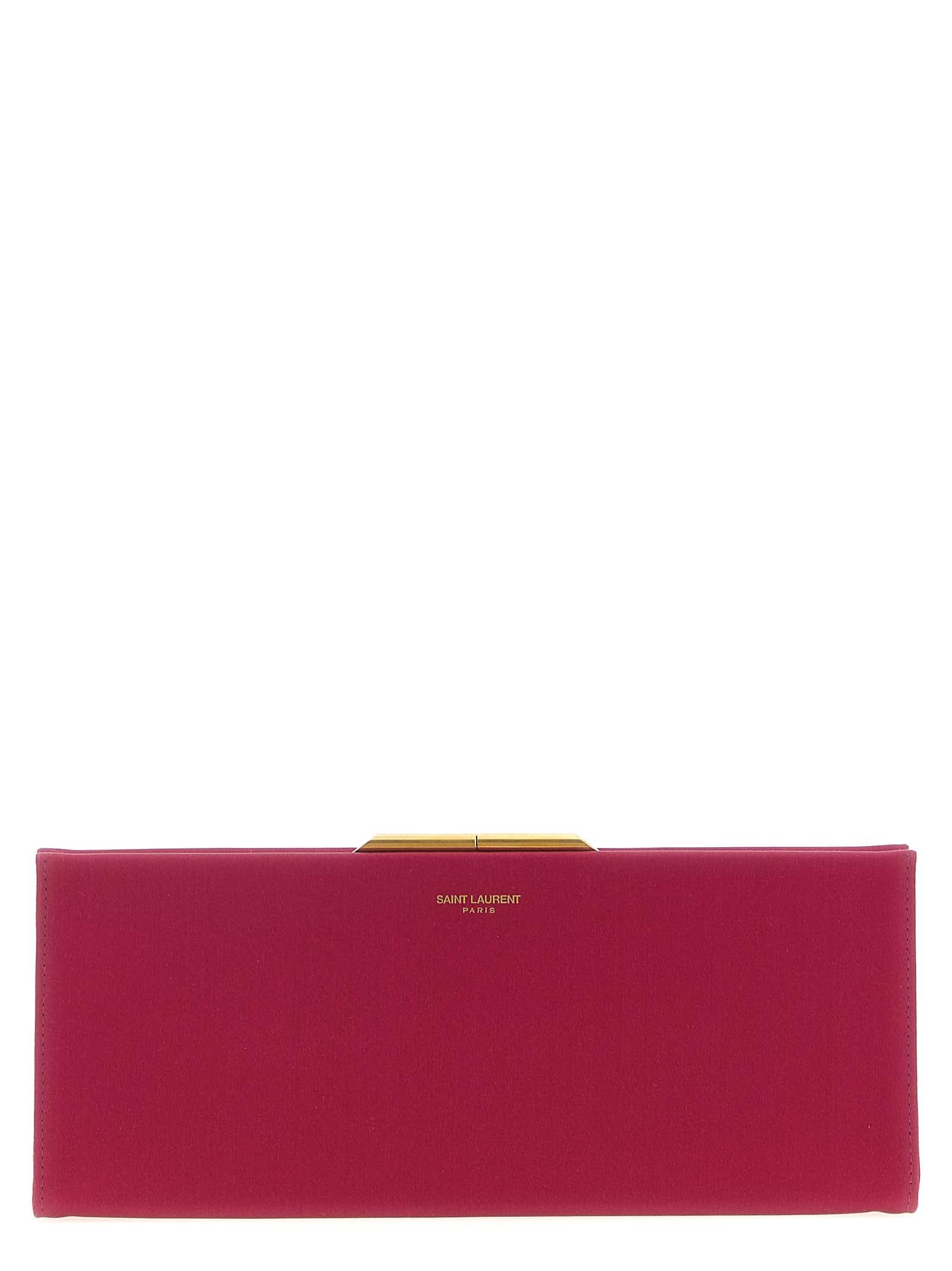saint laurent midnight piccola clutch