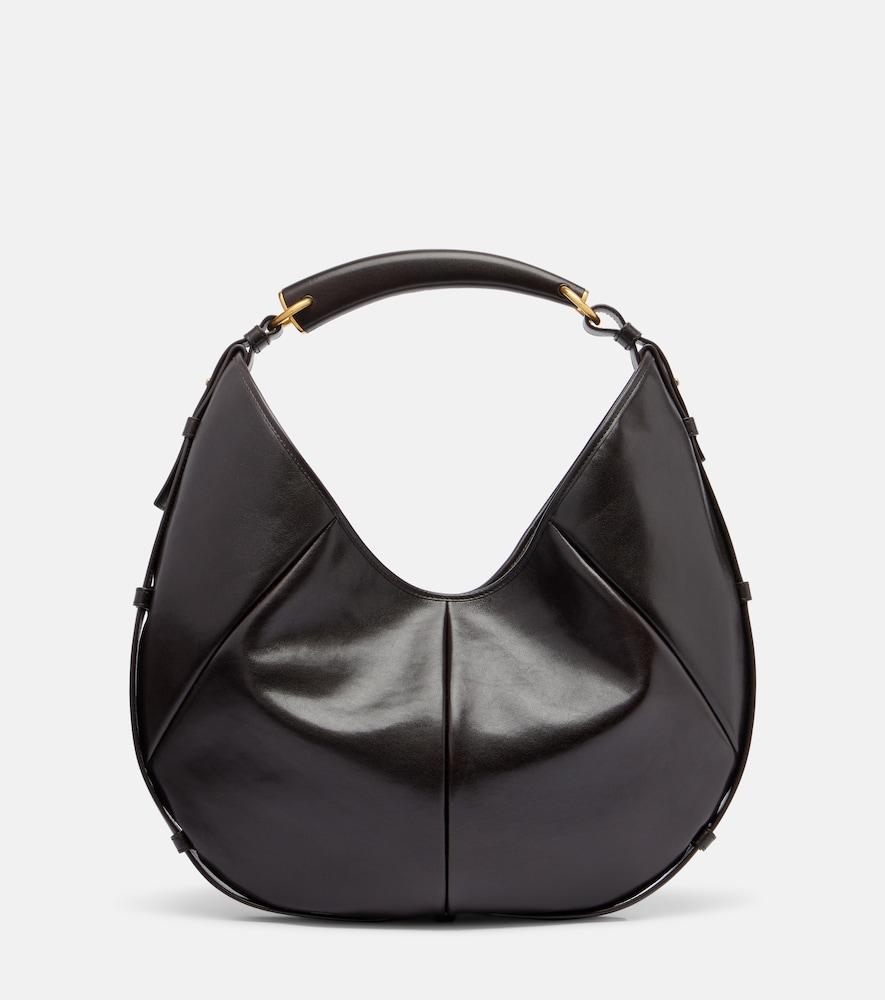 saint laurent mombasa medium leather shoulder bag