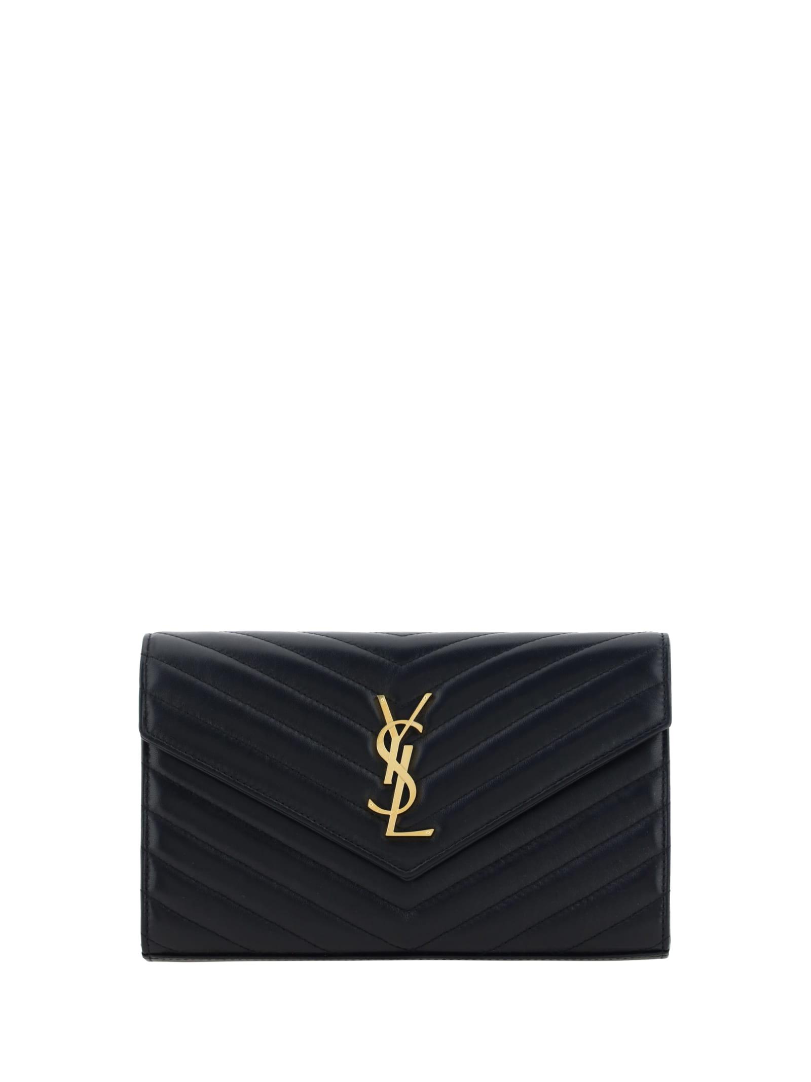saint laurent monogram wallet