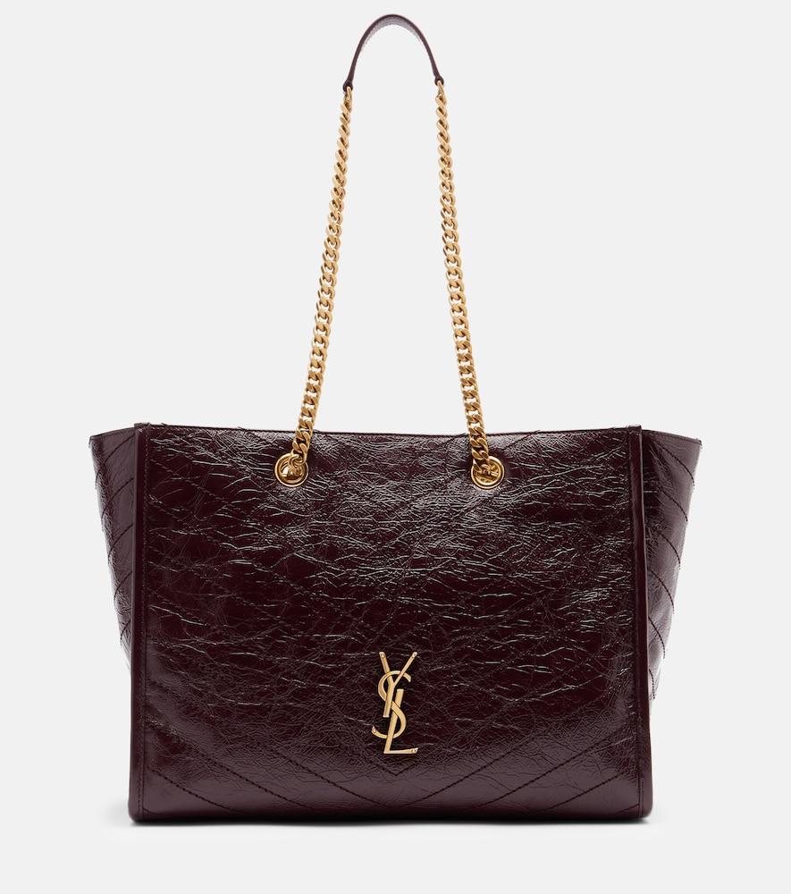 saint laurent niki large leather shoulder bag