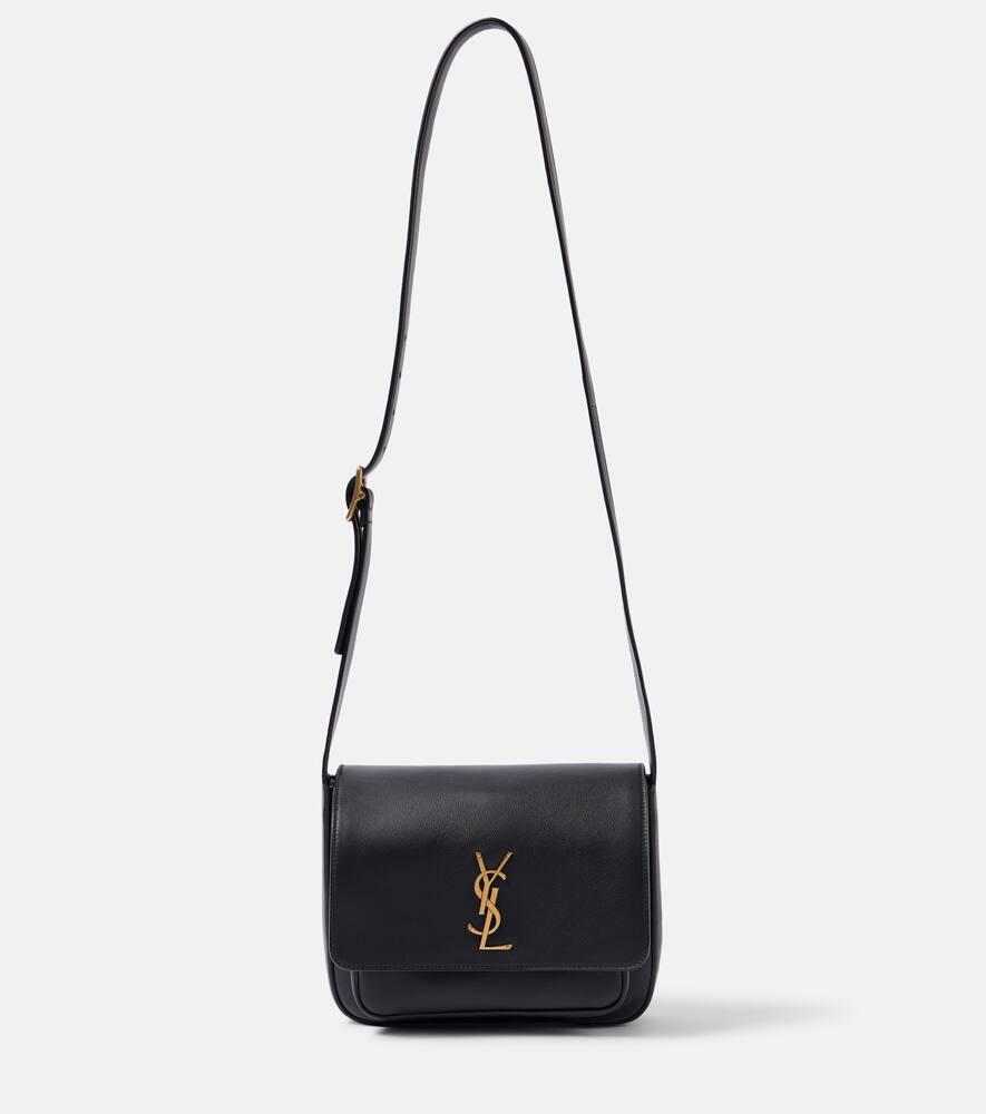 saint laurent niki leather messenger bag